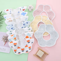 Waterproof Petal Bibs for Newborns