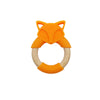 Baby Silicone Wood Ring Fox Teether Toy