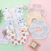 Waterproof Petal Bibs for Newborns